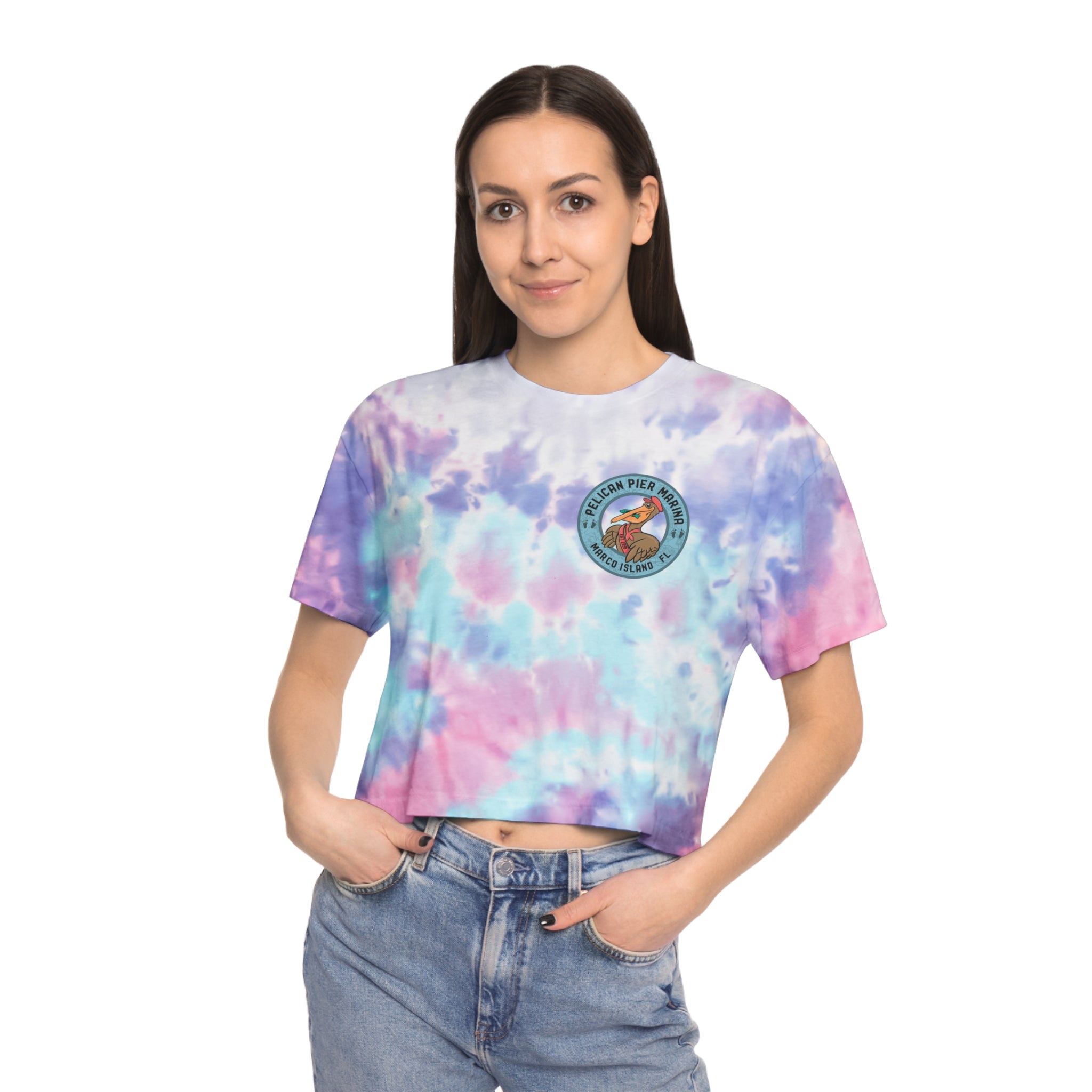 Women's Tie-Dye Crop Tee